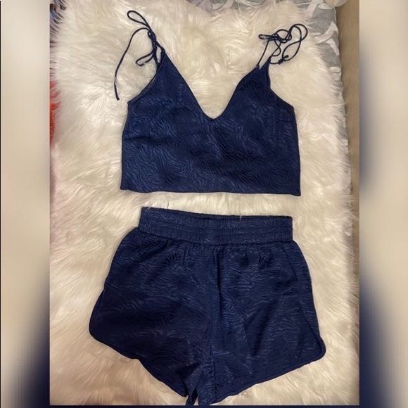 Victoria's Secret Other - Victoria’s Secret blue 2 piece pajamas